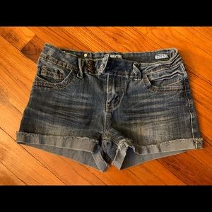 Karma Blue Jean shorts, size 14 girls